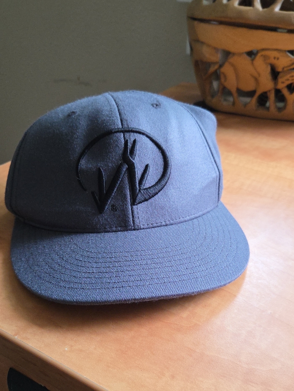 Leatherman Tools Official Fan Gear Gray Flexfit Flat-Bill Logo Baseball Cap
